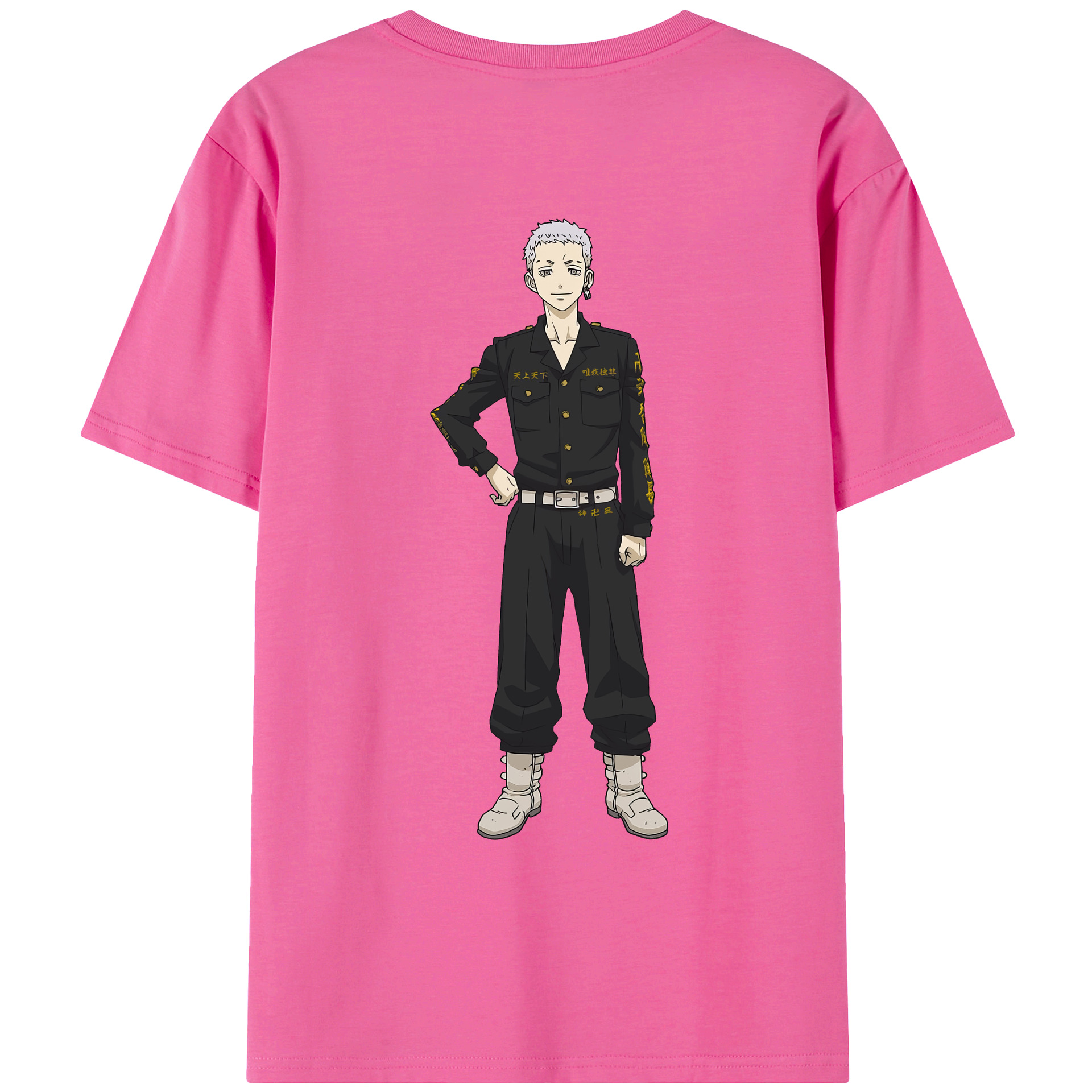 （画像用） 東京リベンジャーズ Tokyo Revengers レディース半袖Tシャツ(バックプリント)